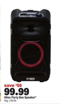Altec Party Box Speaker