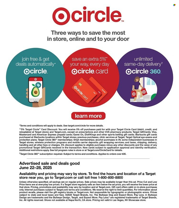 Target ad - 06/22/2025 - 06/28/2025. Page 28