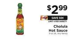 Cholula Hot Sauce