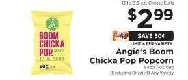 Angie's Boom Chicka Pop Popcorn
