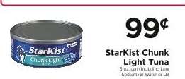 Starkist Chunk Light Tuna