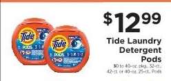 Tide Laundry Detergent Pods