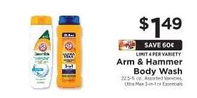 Arm & Hammer Body Wash