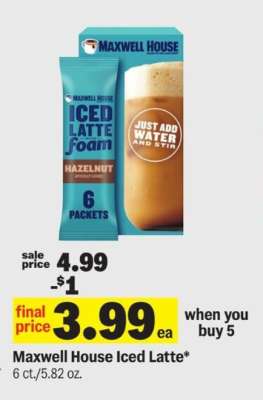 Maxwell House Iced Latte