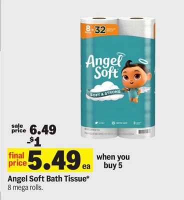 Angel Soft Bath Tissue
