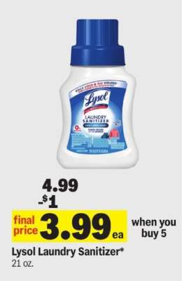 Lysol Laundry Sanitizer*