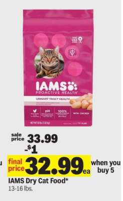 Iams Dry Cat Food