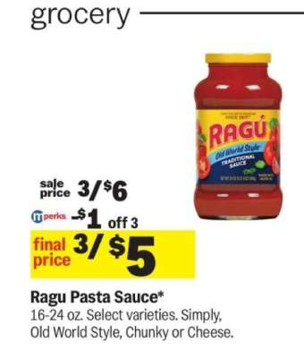 Ragú Pasta Sauce
