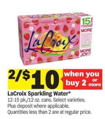 LaCroix Sparkling Water*