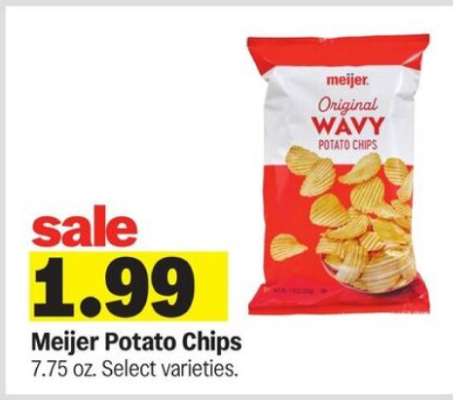Meijer Potato Chips