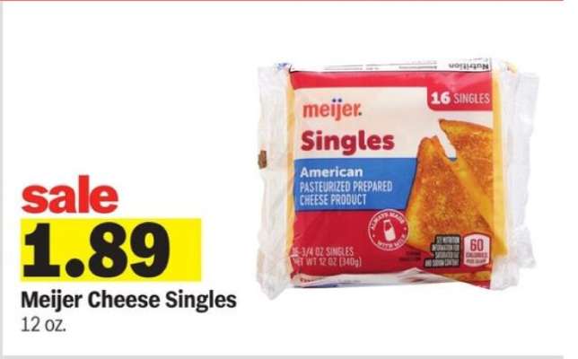 Meijer Cheese Singles