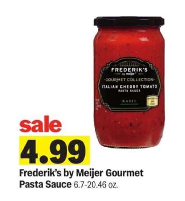 Frederik's by Meijer Gourmet Pasta Sauce