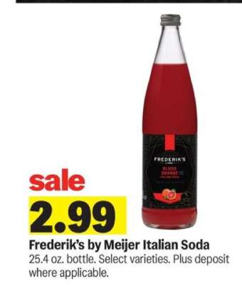 Frederik's by Meijer Italian Soda