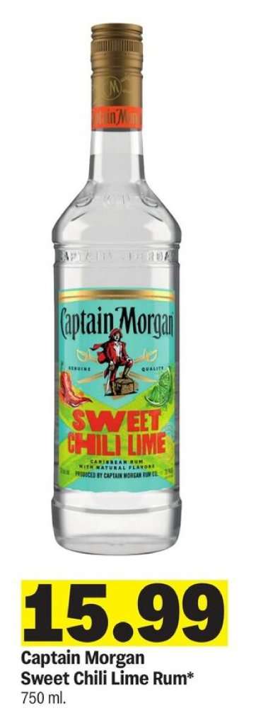 Captain Morgan Sweet Chili Lime Rum