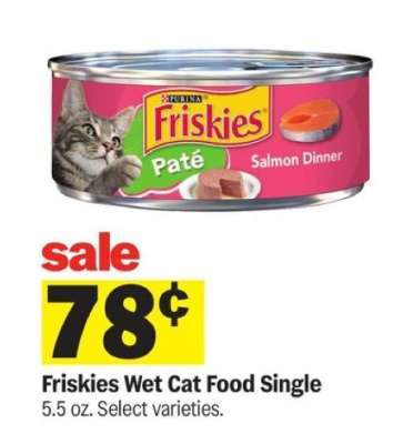 Friskies Wet Cat Food Single