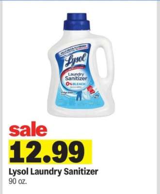Lysol Laundry Sanitizer*