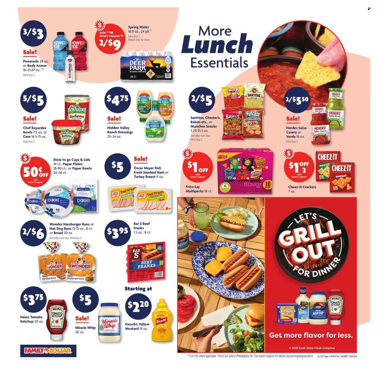 Family Dollar ad - 06/22/2025 - 06/28/2025. Page 2