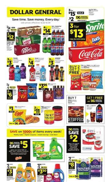 Dollar General Flyer - 06/22/2025 - 06/28/2025.
