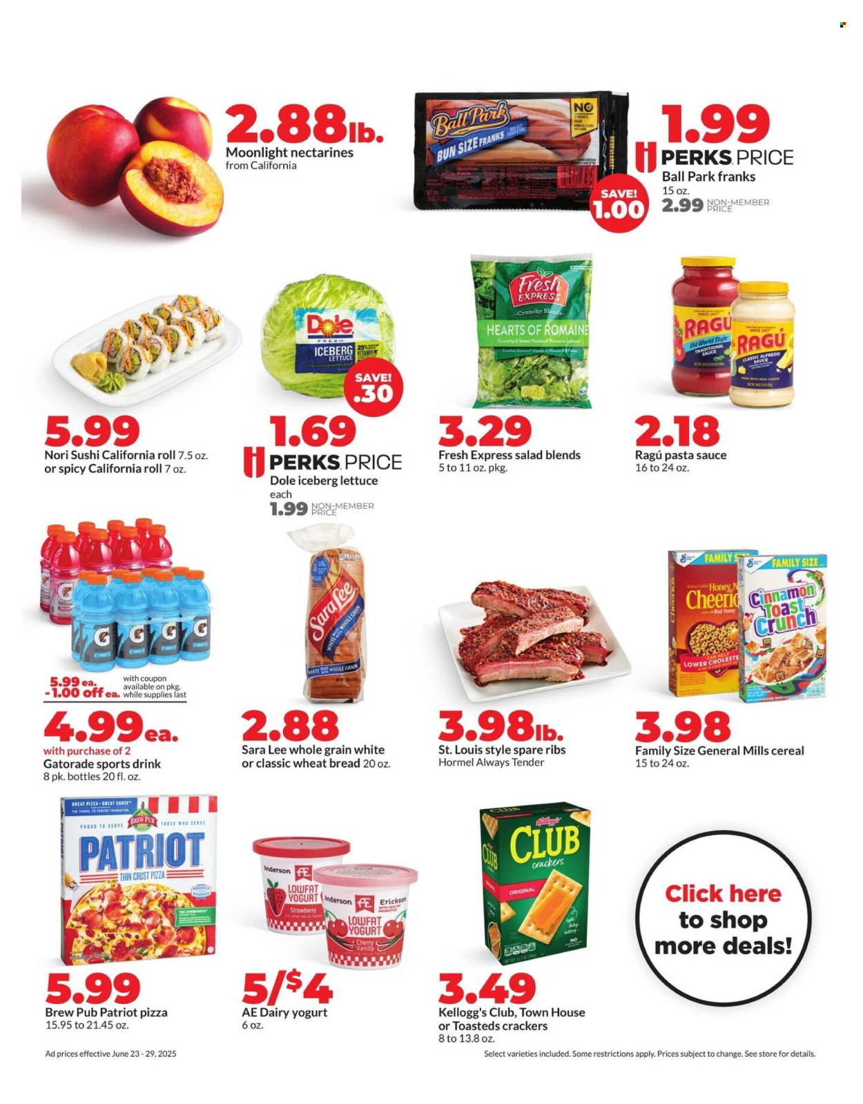 Hy-Vee ad - 06/23/2025 - 06/29/2025. Page 2