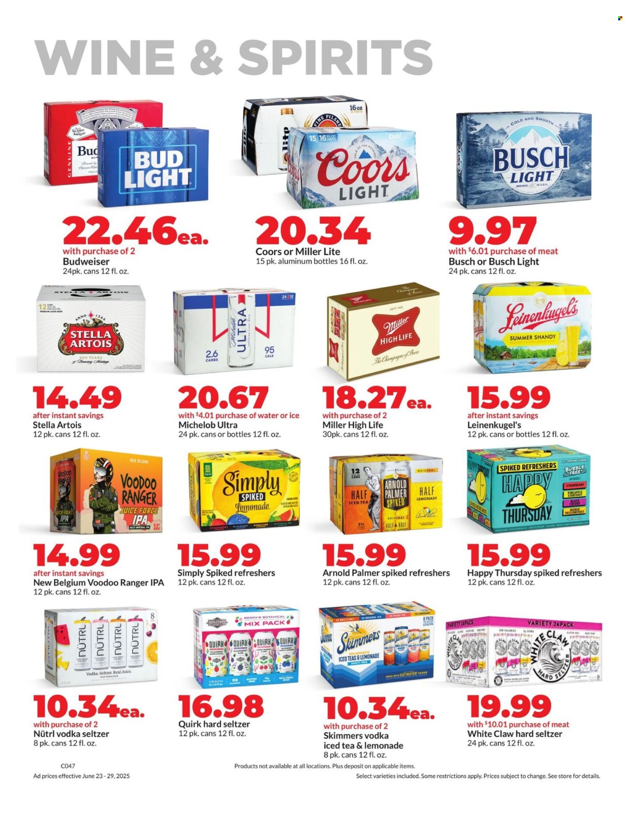 Hy-Vee ad - 06/23/2025 - 06/29/2025. Page 28