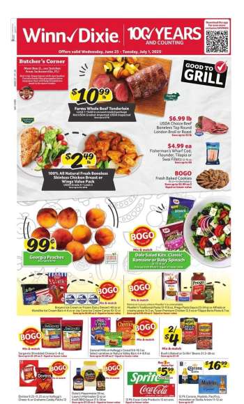 Winn Dixie Flyer - 06/25/2025 - 07/01/2025.