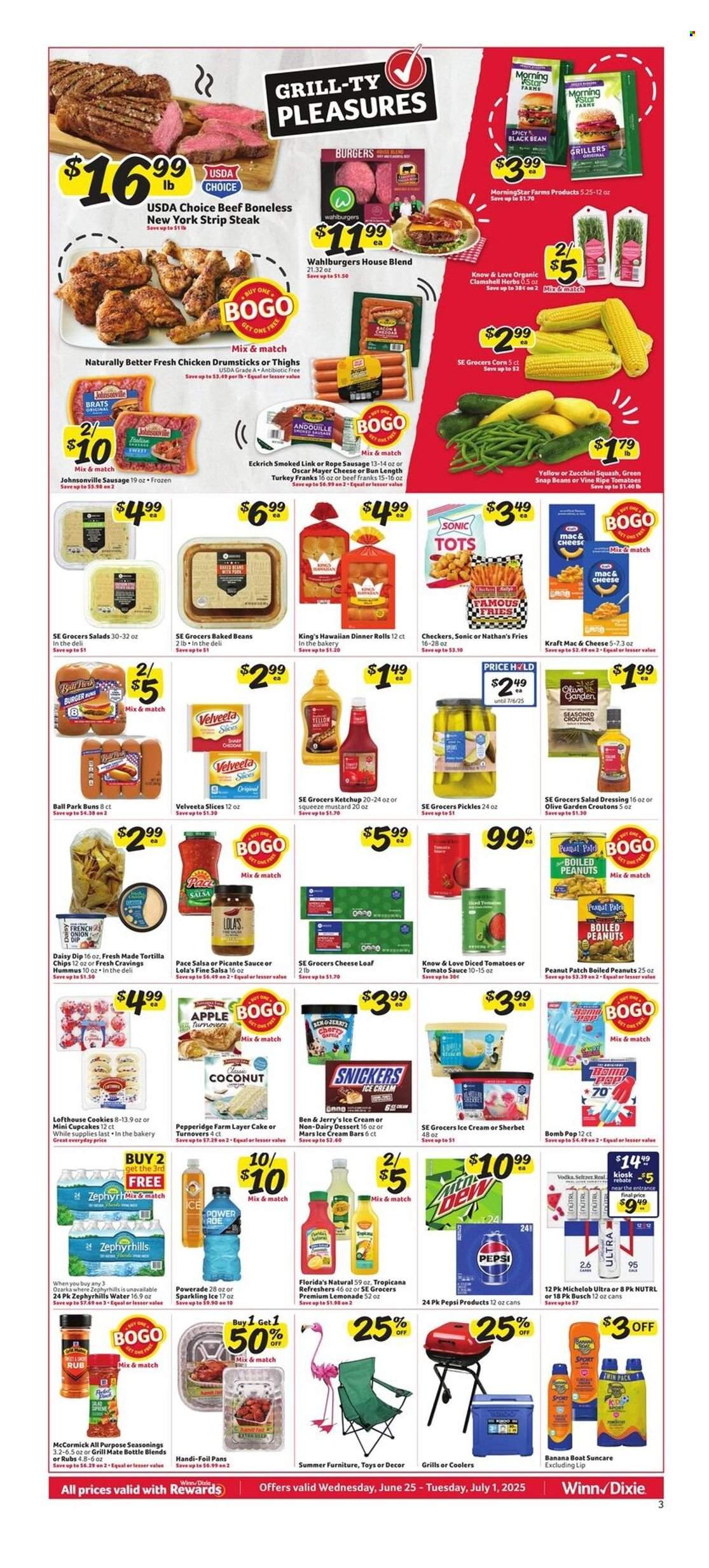 Winn Dixie ad - 06/25/2025 - 07/01/2025. Page 3