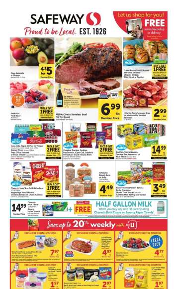 Safeway Flyer - 06/25/2025 - 07/01/2025.