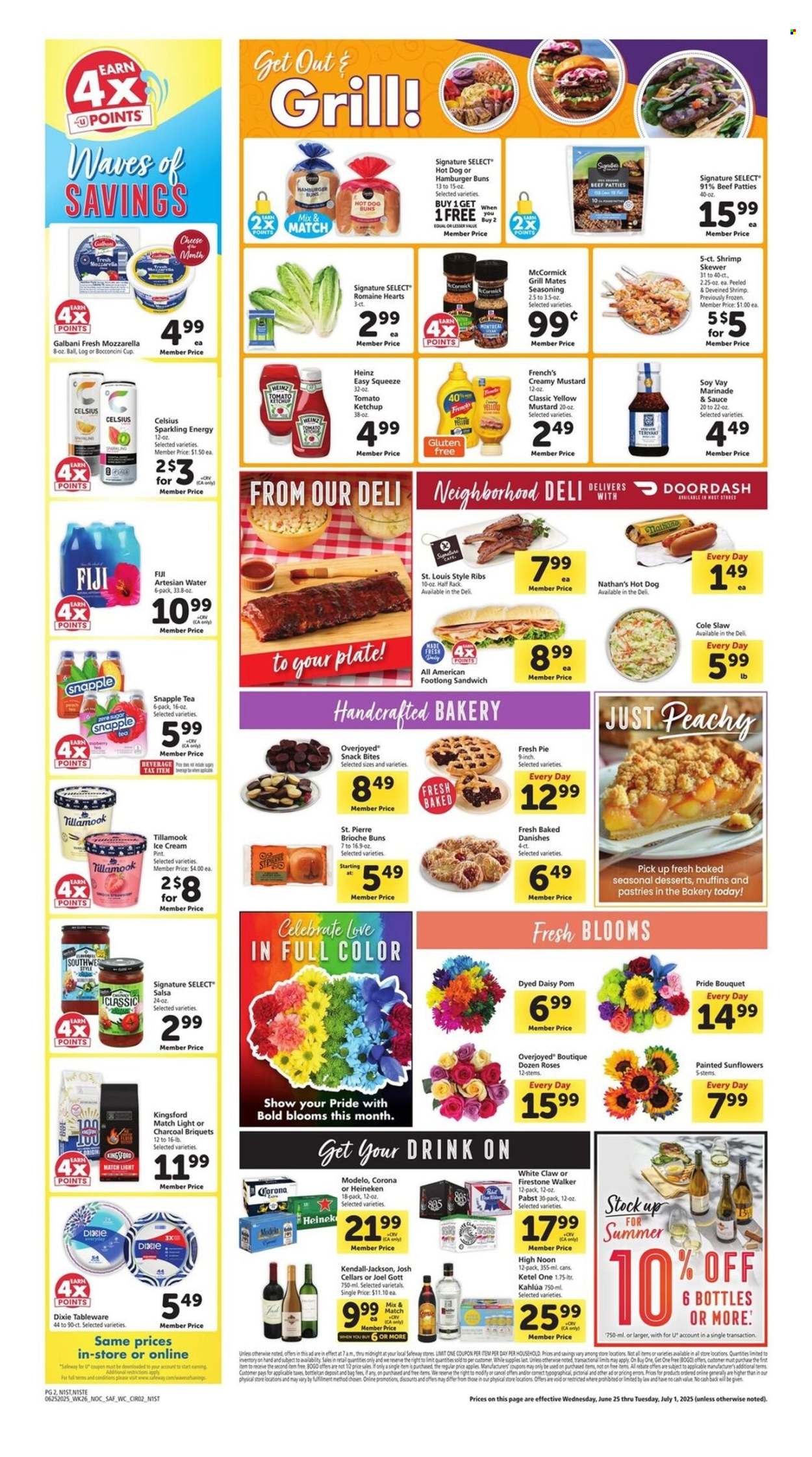 Safeway ad - 06/25/2025 - 07/01/2025. Page 2