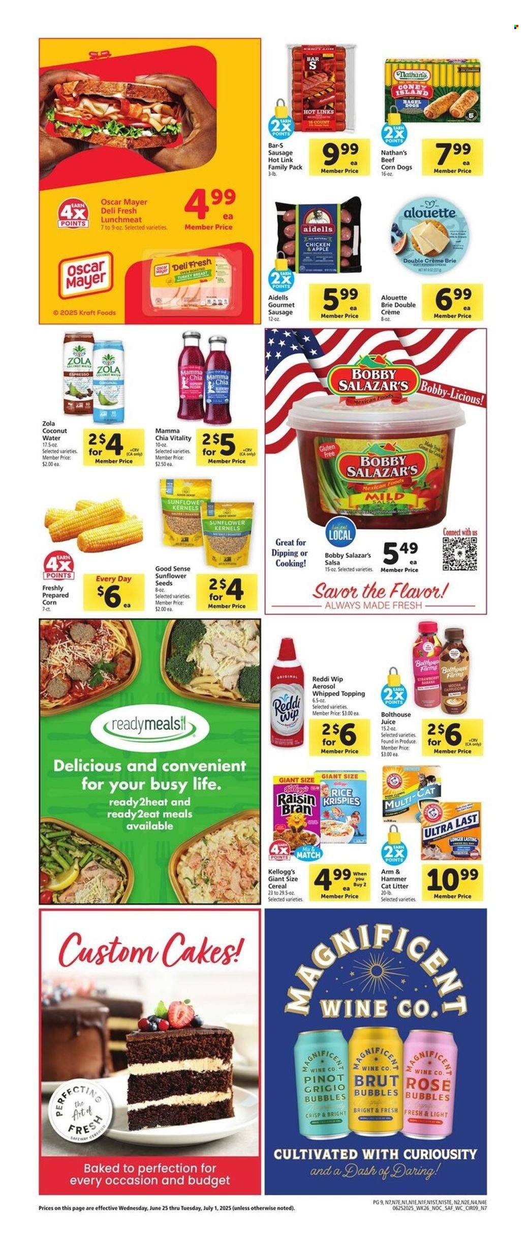 Safeway ad - 06/25/2025 - 07/01/2025. Page 9