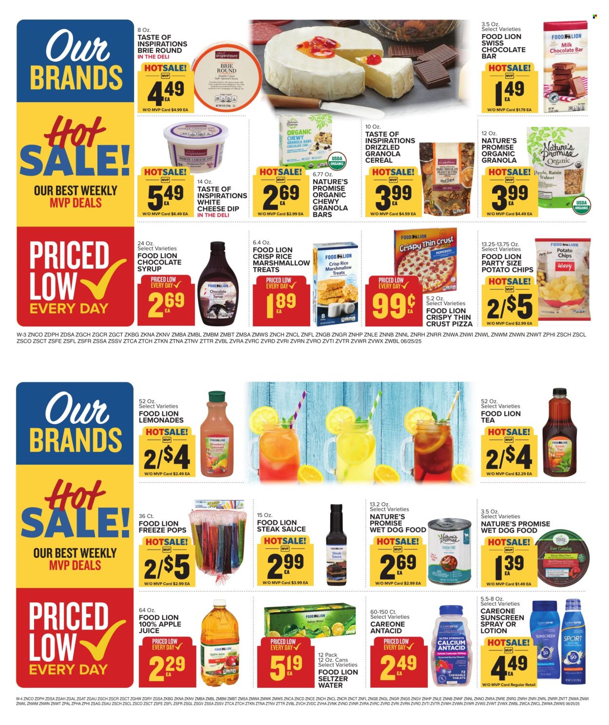 Food Lion ad - 06/25/2025 - 07/01/2025. Page 10