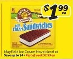 Mayfield Ice Cream Novelties