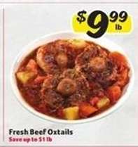 Fresh Beef Oxtails