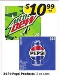 24 Pk Pepsi Products