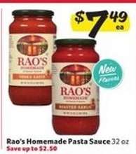 Rao's Homemade Pasta Sauce