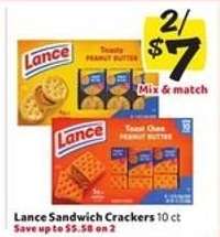 Lance Sandwich Crackers