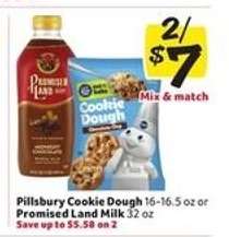 Pillsbury Cookie Dough or Promised Land Milk