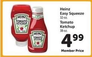 Heinz Easy Squeeze Tomato Ketchup