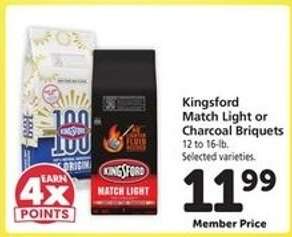 Kingsford Match Light or Charcoal Briquets