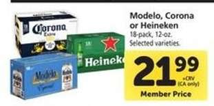 Modelo, Corona or Heineken