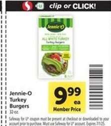 Jennie-O Turkey Burgers