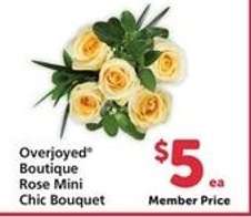 Overjoyed Boutique Rose Mini Chic Bouquet