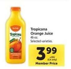 Tropicana Orange Juice