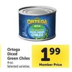Ortega Diced Green Chiles