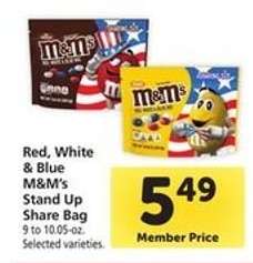 M&M's Stand Up Share Bag