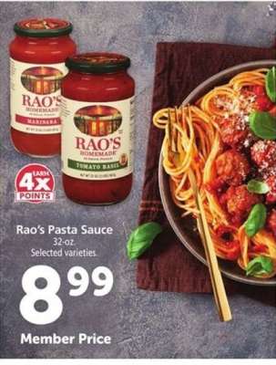 Rao's Pasta Sauce