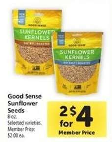 Good Sense Sunflower Seeds