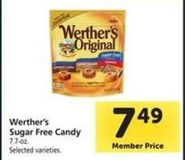 Werther's sugar free candy