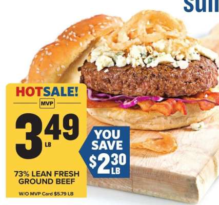 73% Lean Fresh Ground Beef
