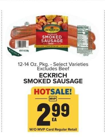 Eckrich Smoked Sausage