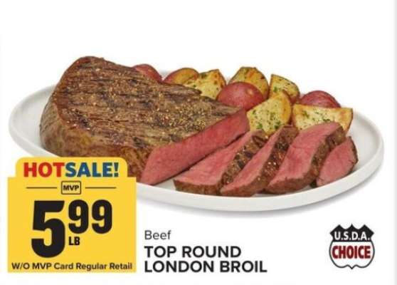 Beef Top Round London Broil